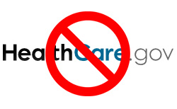 No Healthcare.gov