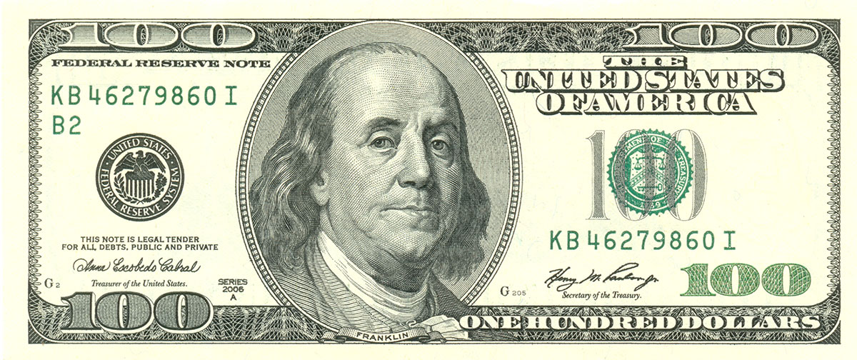 100 Dollar Bill