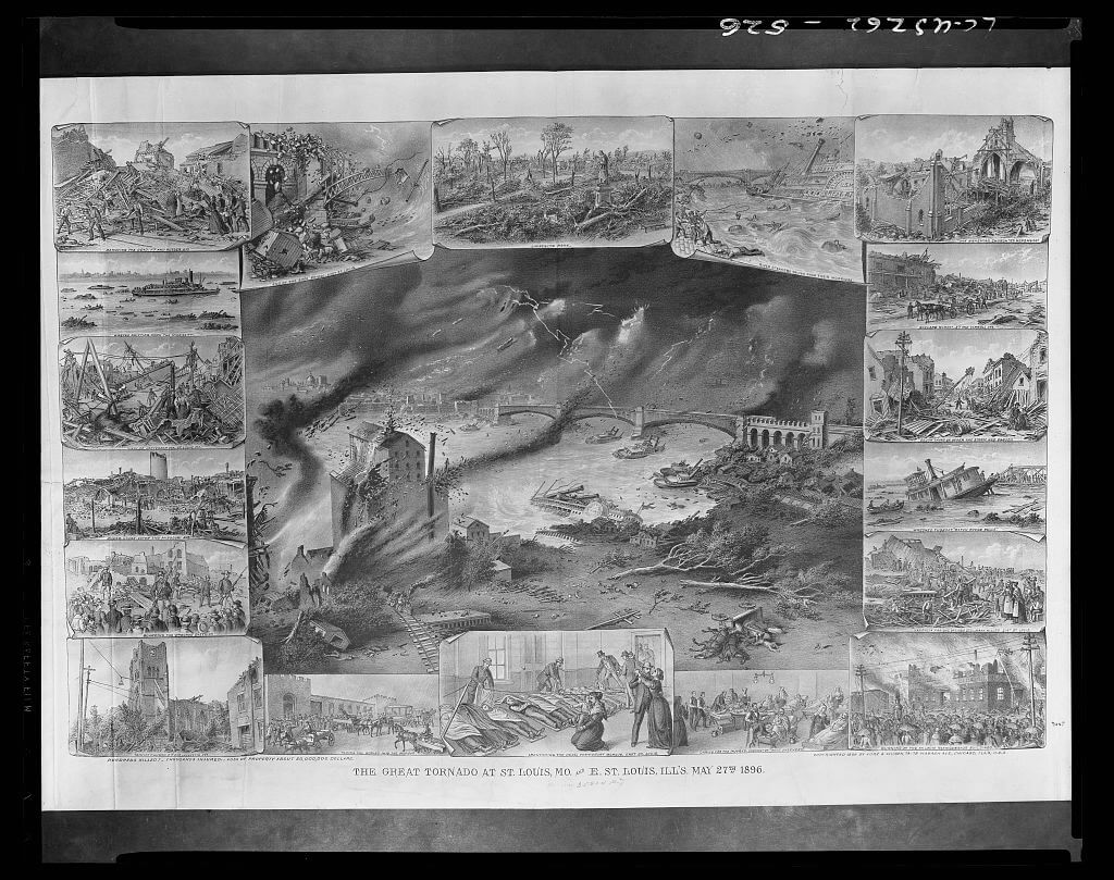 the great tornado of st.louis missouri and east st louis 1896